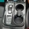 Rivestimento Pannello Copertura Console Centrale Leva Cambio Auto Effetto Legno ABS Opaco Fibra di Carbonio Per Hyundai Tucson NX4 2021-2023