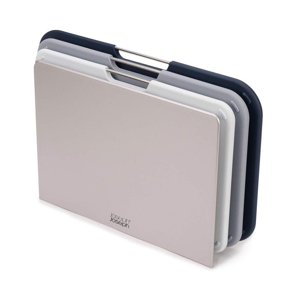 Joseph Joseph Cutting Board Nesting Board Set Dishwasher Safe Color Coded for Easy Use Regular X X 22 Gray 60146 (32 6.5 Cm) [Genuine Product]