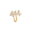 American Niche Ins Premium Nose Clip Arabic Digital Zircon Hip-hop Earrings Hot-selling Nose Accessories