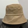 Solid color travel versatile basin hat spring and autumn day show face small personality cloth hat sunshade fisherman hat children tide versatile