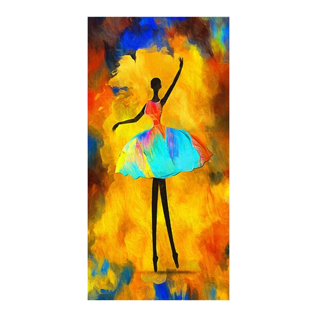 

Абстрактные африканские балетные девушки постер и принты скандинавские картины на холсте современный танец балерина настенная живопись украшение дома без рамки 20*40cm No Frame