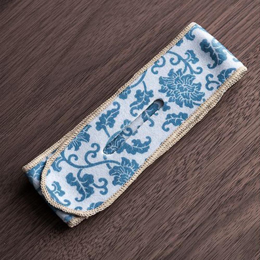 Anti-Drop Teapot Cover Cloth Suede Teapot Carrying Cover Retro Tea Accessories Tea Ceremony