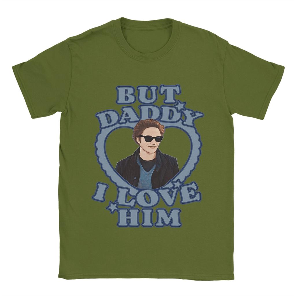 Men's Funny Edward Cullen  T Shirts  100% Cotton Clothes Vintage Short Sleeve Round Collar Tee Shirt Gift Idea T-Shirts