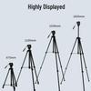 Weifeng WF702 Professional Camcorder Tripod, 1.8M Aluminum Alloy with Hydraulic Damping Ball Head