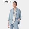 Women's One-Button Blazer Jacket