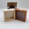 Transparent Display Case with Led Light Handmade 3D Picture Frame Unfinished Wooden Box  Tabletop