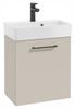Elara Wall-Hung Bathroom Cabinet with Sink, Cashmere, Handle