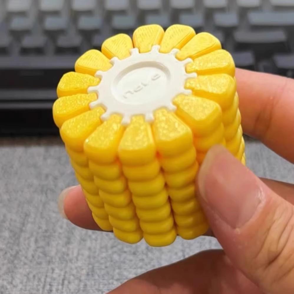 3D Corn Puzzle Ornament: Cross-Shaped Decryption Game