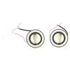 30W 3.5in Front Fog Lamp 3200LM IP65 Waterproof LED Universal White Light Outer Ring 12V