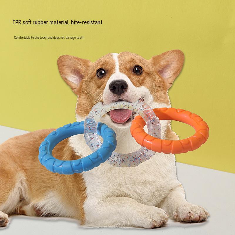 Durable Interactive Dog Toy Tug-of-War Chew Toy for Boredom Relief Teeth Cleaning Non-Tear Pet Supplies