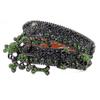 Black and Green Hip-hop European and American Big Skull Belt Personality Trendy Men Jeans Versatile Belt High-end