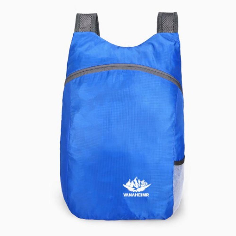 Zaino Ultraleggero 20L Nano Impermeabile Uomo Donna Pieghevole Borsa Pratica Zaino Leggero Pieghevole Zaino da Giorno per Viaggio