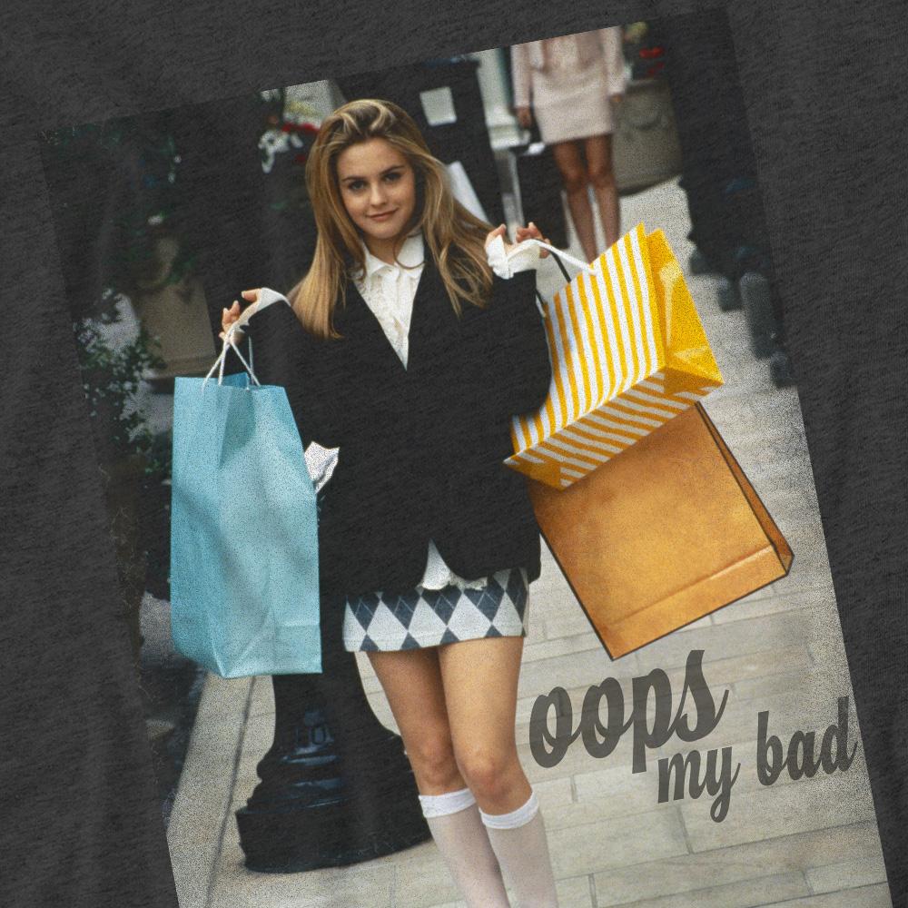 Ahnungsloses Unisex-Erwachsenen-Oops My Bad-T-Shirt