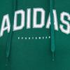 Adidas Comfortable Casual Versatile Hooded Long Sleeve Sweatshirt Women Tops Green JV9154