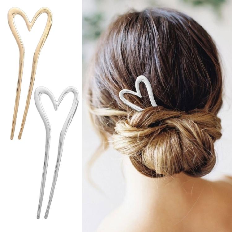 Glatte YOU Pin Haarteil für unordentliche Dutt-Mischung Clip Elegante Haarnadel für Damen und Mädchen