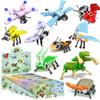 Esperto Creativo Mini Insetti Modello Animale Blocco Costruttivo Mattoncini Farfalla Modello Educativo Kit 10 in 1 Giocattolo Regalo di Compleanno per Bambini