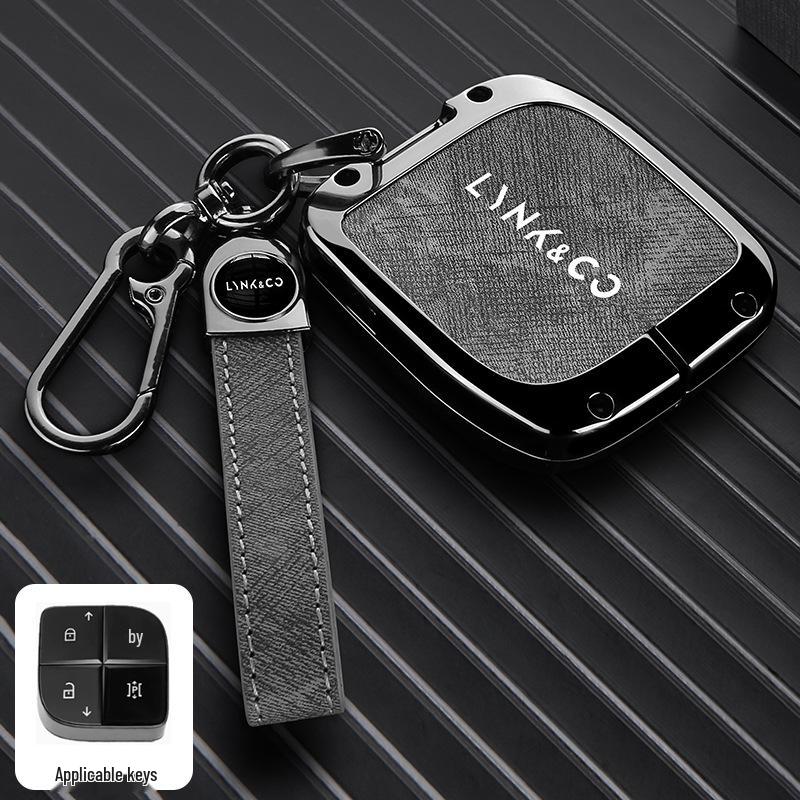 Key Case for Lynk & Co Models 01, 02, 03, 05, 06 (2021) - Car Shell Buckle