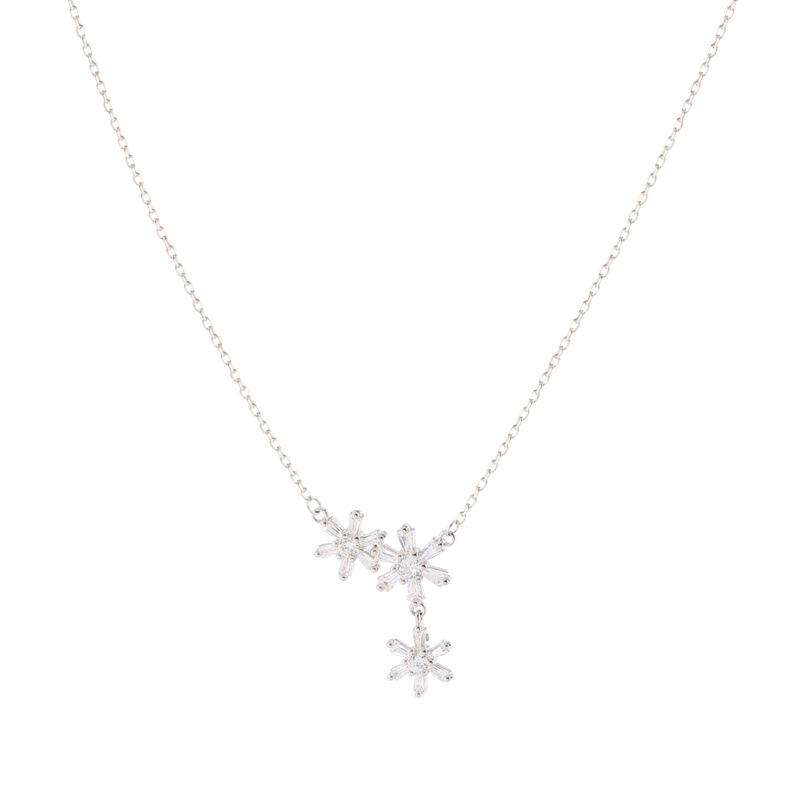 

Цветочное ожерелье, легкое, роскошное, нишевое, дизайнерское, чувственное, высококачественная, ключичная цепочка, новый стиль, женское ожерелье, новый стиль