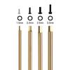4-teiliges Sechskantschraubendreher-Set Beschichtete Spitze 1,5/2/2,5/3,0 mm Sechskantschlüssel Allen-Schlüssel Verbessert die Kontrolle Modellbauwerkzeug