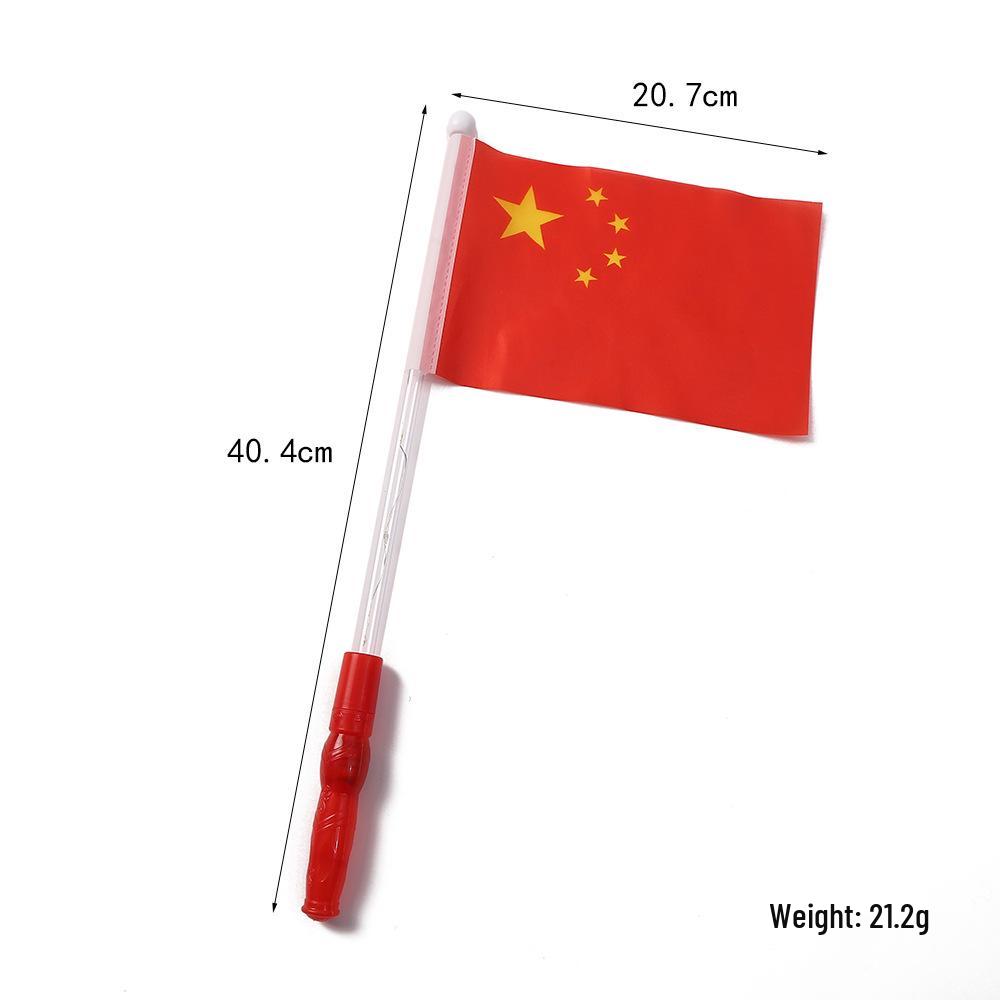 LED Handheld Glowing National Flag for National Day Celebrations