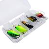 5PCS 4.5cm 5cm Topwater Fishing Lures ABS Hard Baits Lifelike Artificial Hard Baits  Bass Fishing