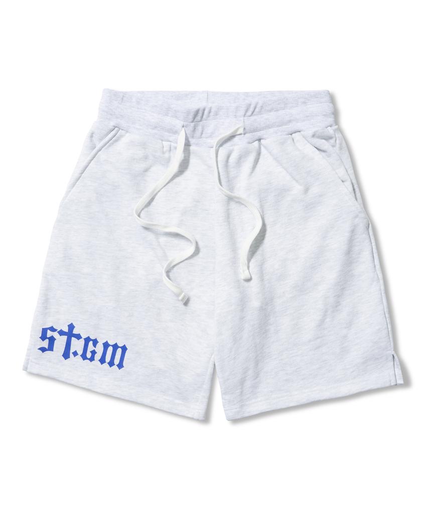 STIGMA Stgm Logo Short Pants White Melange