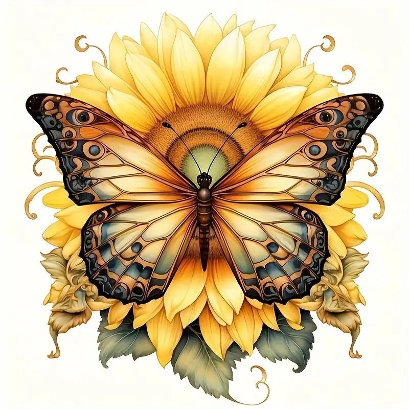 Алмазная живопись Новые круглые стразы Трудолюбивая пчела Полная круглая алмазная мозаика Настенный декор Гостиная Round 20x20cm