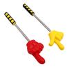 2 STUKS Telescopische Wijzer Docent Vingerstok voor Klaslokaal Presentaties Trainingsbijeenkomsten