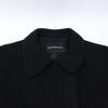 EMPORIO ARMANI Black 22 years H3NL2Z C9802 Wool cashmere double coat coat 1 blackUsed