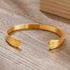 Dames Dun Armbandje, Roestvrij Staal Manchet Armband, Dunne Manchet, Vriend Manchet, Cadeaus voor Hem, Vaderdag Cadeaus