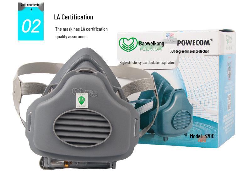 Bao Weikang 3700 Anti-Dust Mask for Industrial Use