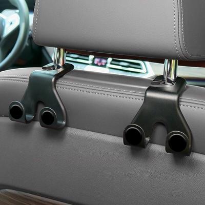 Car Seat Back Hooks Hanger Interior Accessories Bag Holder Car Top Plastic Hook Car Seat Back Headrest Mount Bag Bottle Sundries Hanger