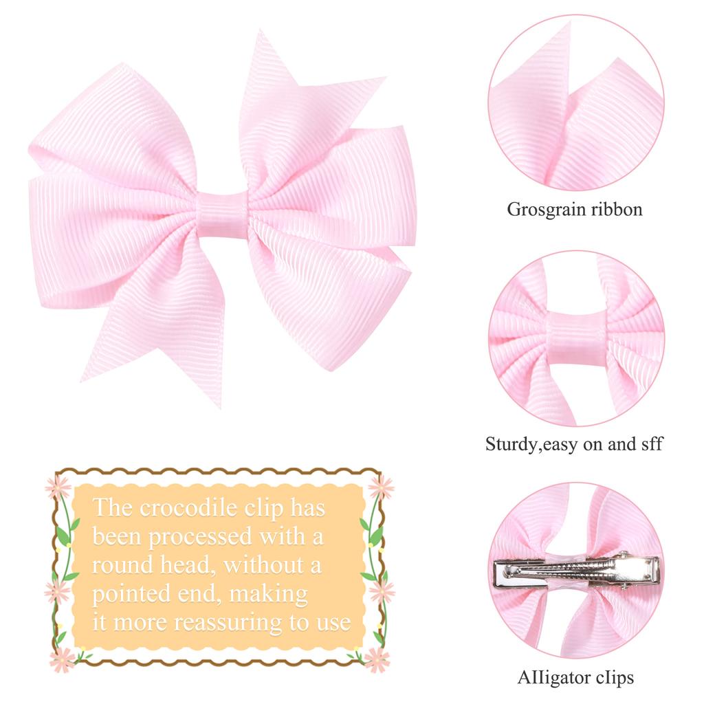 20/40pes/pack Random Colored Candy-like Children Hairpin With Simple Design For Girl's Ponytail And Baby's Hair Accessories