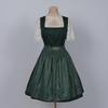 Oktoberfest Maid Dress: European & American Style Lace Apron, Short Sleeve Women's Three-Piece Set, 2025 Collection