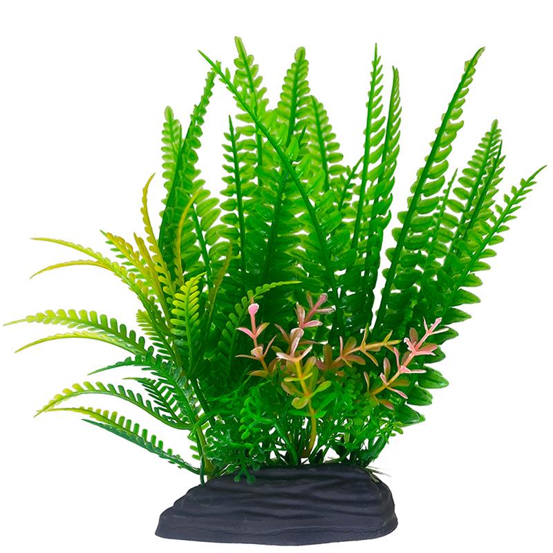 Fish Tank Decorations: Artificial Aquarium Plants and Plastic Water Grass