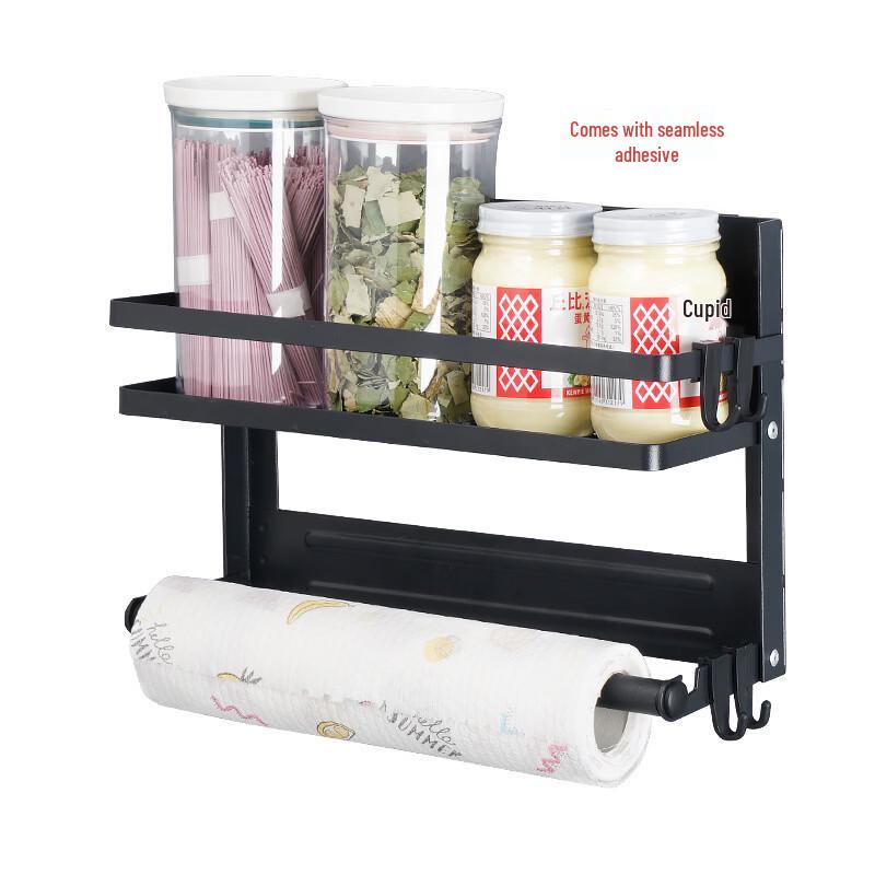 Kitchen Wall-Mounted Multi-Purpose Storage Rack