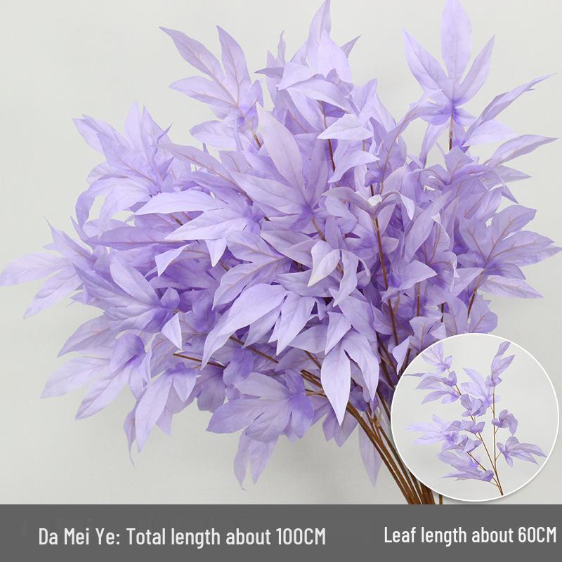 10-Piece Purple Series Artificial Floral Set: Ground Row, Aisle, and Burgundy Wedding Decoration Flowers