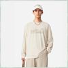 Li Ning Sports Life Collection T Shirt Unisex Oat Gray ATLU123-1