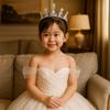Luxury Girls Crystal Crown Beautiful Rhinestone Princess Crown Bride Headbands  Banquet Celebration