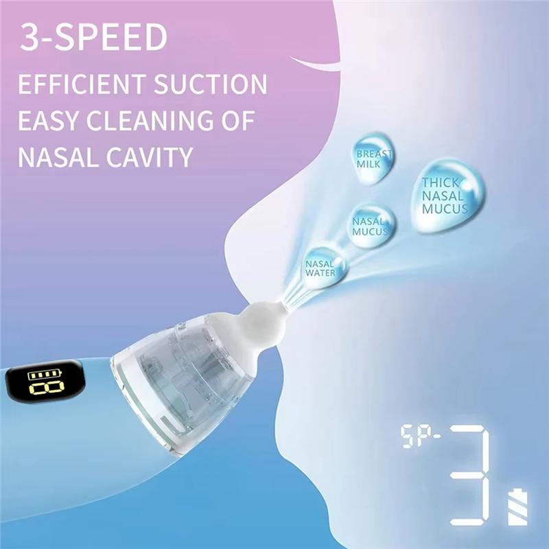 LITE-Electric Nasal Baby Absorber Equipment Ear Pressure Reliever Obstruction Rhinitis Cleaner Eustachian Unclogger