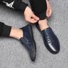 Mens Shoes Casual Leather Shoes Luxury  Men 'S Loafers Leather Soft Bottom Shoes For Men Sneakers Designer Shoes Man