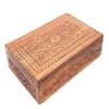 30.48 Cm Sheesham Wooden Storage Box Hand Carved Jewelry Box Decorative Best Gift for Girlfriend, Wife, Mother, Sister, Women