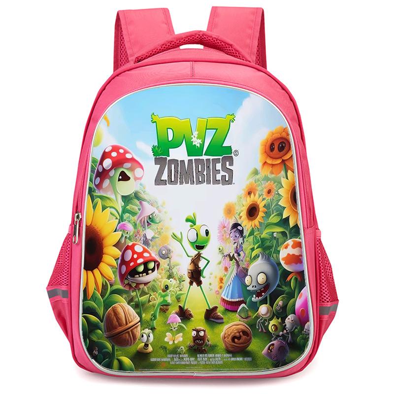 Plants Vs. Zombies Plants Vs. Zombies Anime Backpack Student Bag