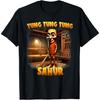 Tung Tung Tung Sahur Lustiges Meme Brainrot Humor Gen Z T-Shirt(2)