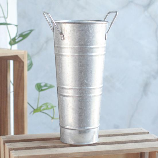 Decorative Umbrella Stand Retro Style Iron Art Flower Bucket Multipurpose Indoor Umbrellas Canes Organizer Entryway Organizer