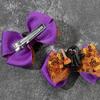 2PCS New Cute Fashion Halloween Cartoon Bow Lovely Girls Hairpins Children Headwear Hairgrip Hair Clips Hair Accessories