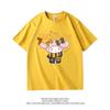Sanliou Joint Childrens Tshirt Pure Cotton Cartoon Printed Parentchild Outfit New Fashionable Short Sleeved Shirt