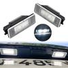 2PCS License Plate Light 6340G9 6340F0 6340 G3 For Peugeot 308 3008 308CC 106 1007 207CC 307 3008 406 407 607 806 807 508 License Plate Lights 2