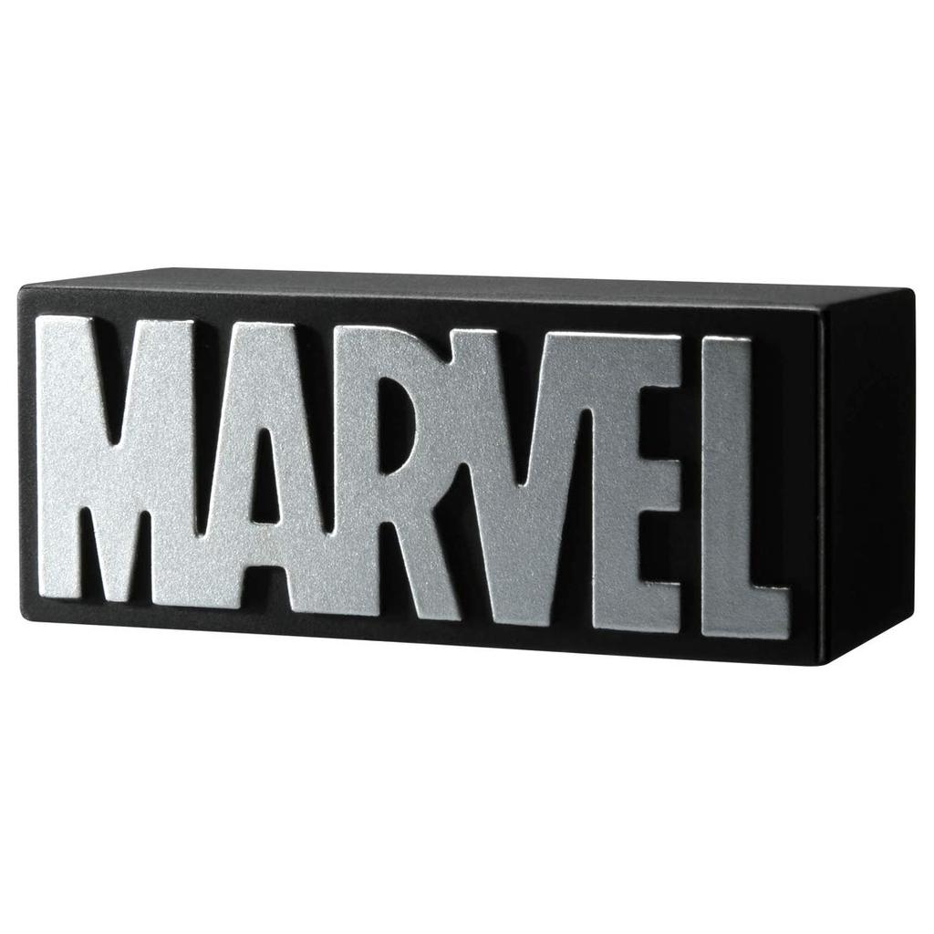 Metacolle Marvel Logo Collection (Black/Silver)