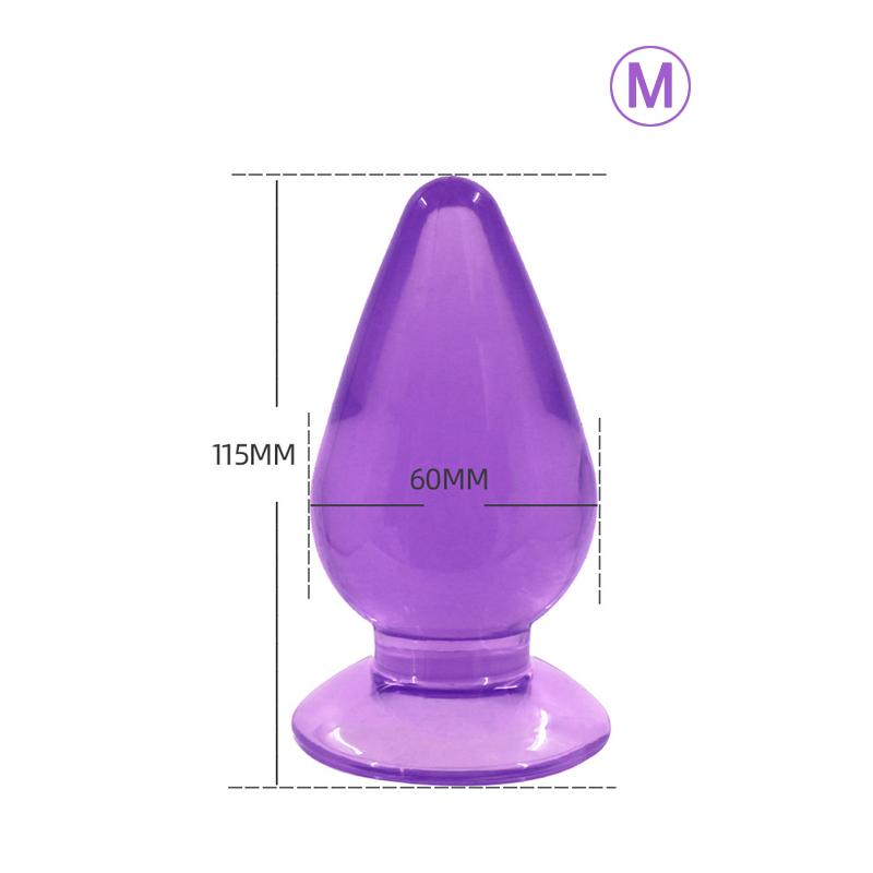 Super Big Soft Anal Plug Butt Plug TPE Clear Large Huge Sex Toys Anal Dildo Bead Unisex Erotic Toys Sex Products for Men Women